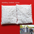 White Flame Retardant Paper Confetti